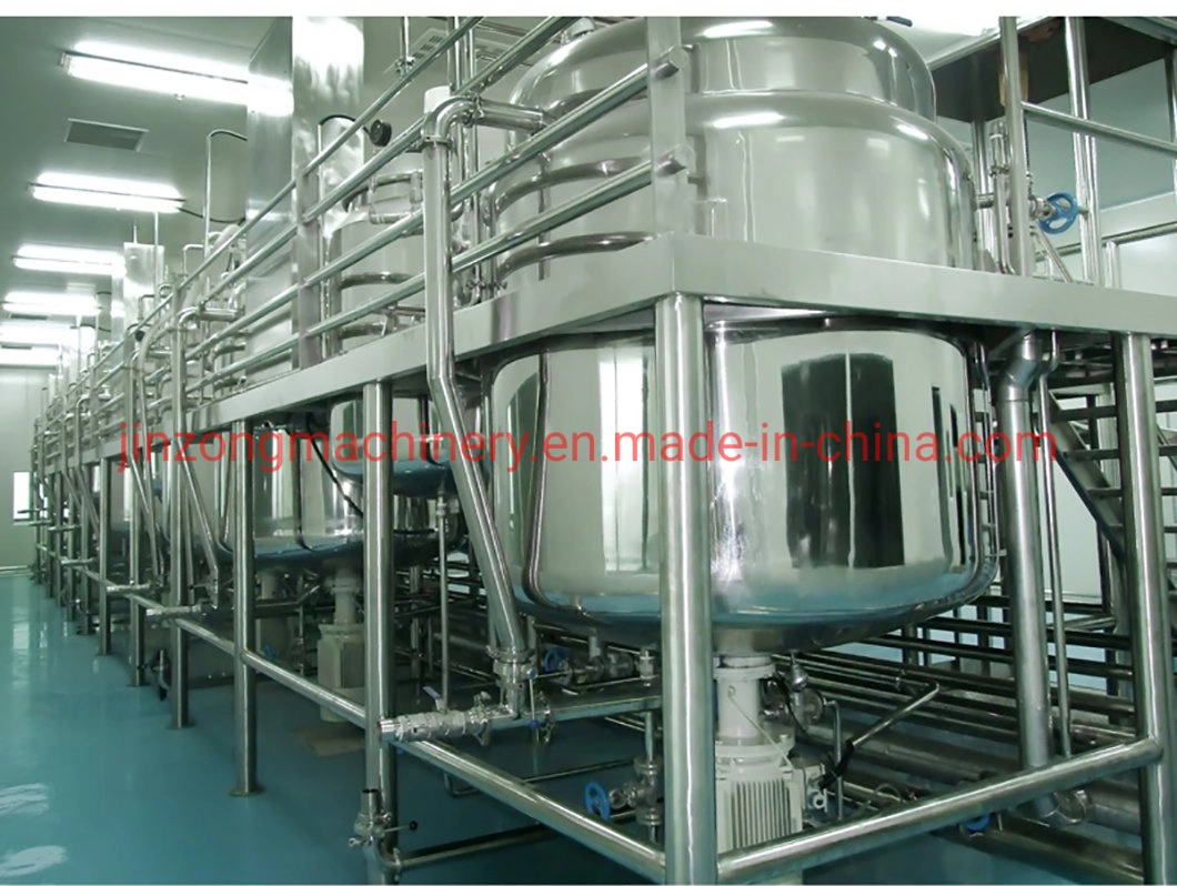 Factory Price Liquid Soap Making Machine Fluid Products Mixing Milk Beverage Shampoo Detergent Cosmetic Homogenizer Mixer 500L