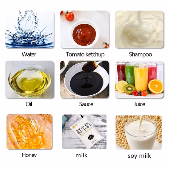 Pequeno Automático Mel/Ketchup/Molho/Óleo/Líquido/Loção/Shampoo/Geléia/Sabão Líquido/Suco/Pasta de Tomate Alimentos Saquinho Bolsa Embalagem Embalagem Enchimento Máquina de Vedação