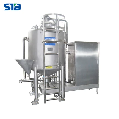 Misturador turbo a vácuo de alta qualidade para linha de processamento de alimentos lácteos e fluidos para bebidas
