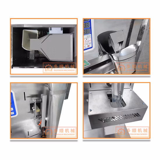 Máquina automática vertical de embalagem de grânulos de café em pó de açúcar doce