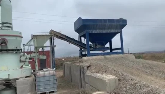 Pulverizador de Carvão de Quartzo Moinho de Caulim Moinho de Três Rolos Moinho Raymond